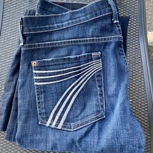 7 For All Mankind Dark Wash Jeans